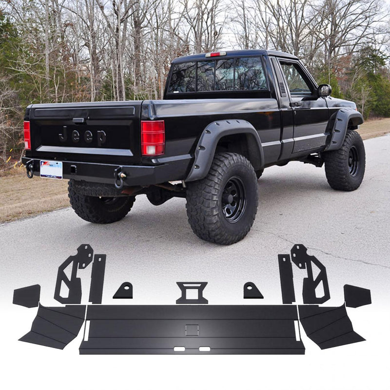 JCR オフロード ジープ Comanche (MJ) DIY リアバンパー 溶接組立キット