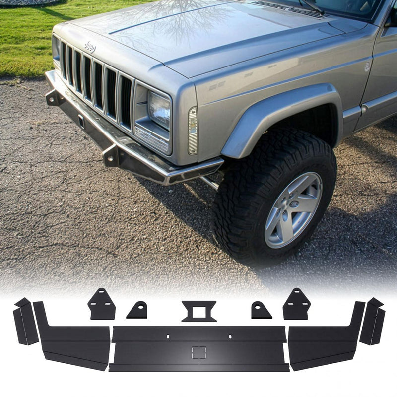 JCR オフロード ジープ チェロキー XJ DIY フロントバンパーキット 1984-2001