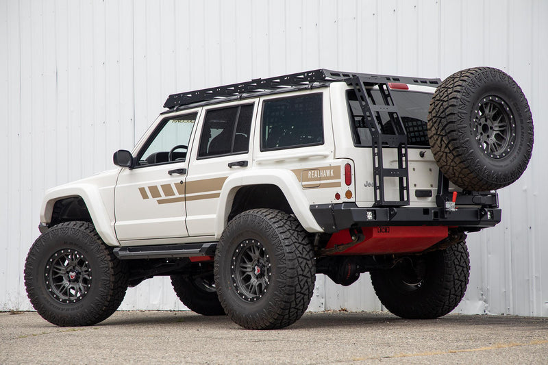 JCR オフロード ジープ チェロキー XJ DIY リアバンパーキット 1984-2001