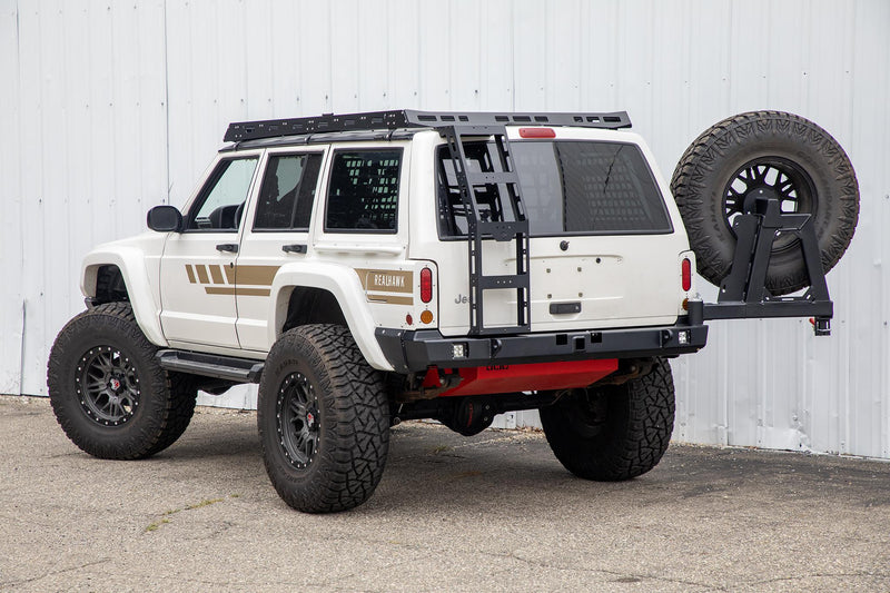 JCR オフロード ジープ チェロキー XJ DIY リアバンパーキット 1984-2001