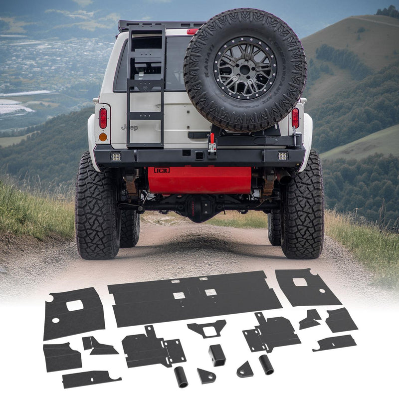 JCR オフロード ジープ チェロキー XJ DIY リアバンパーキット 1984-2001