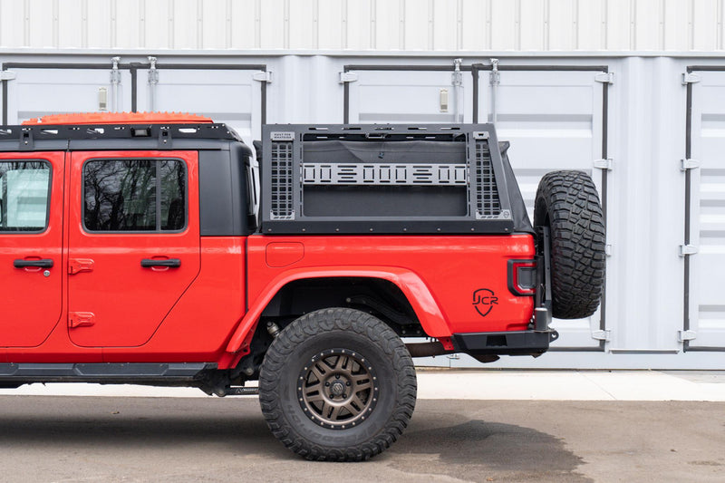 JCR オフロード JT ヘビーデューティー荷台ラック (Jeep グラジエーター 2020-2026)