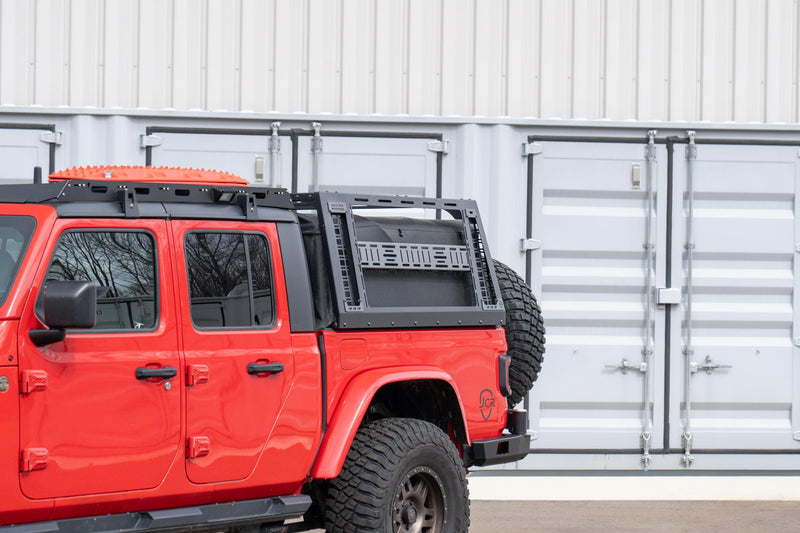 JCR オフロード JT ヘビーデューティー荷台ラック (Jeep グラジエーター 2020-2026)