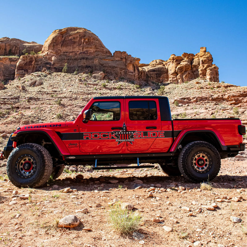 Rock-Slide Engineering ジープ グラジエーター JT 2026 ステップスライダー 3rd Gen 助手席側 サブパーツ BD-SS-302-JT4P