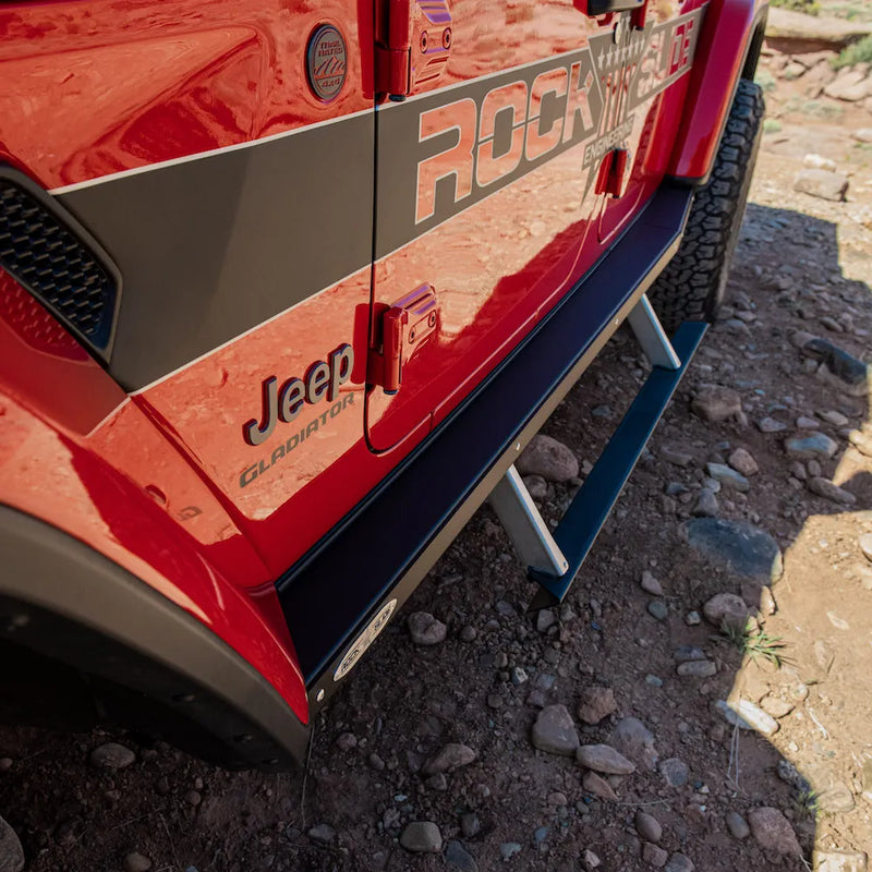 Rock-Slide Engineering ジープ グラジエーター JT 2026 ステップスライダー 3rd Gen 助手席側 サブパーツ BD-SS-302-JT4P
