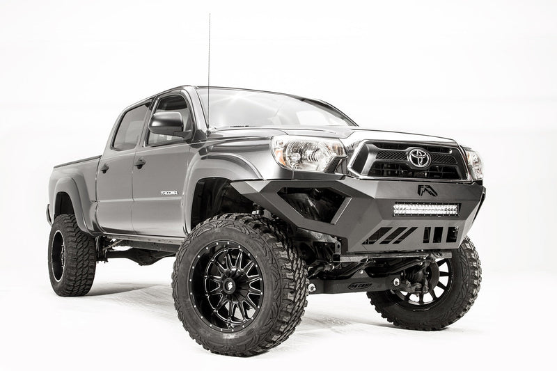 Fab Fours トヨタ タコマ Vengeance フロントバンパー マットブラック 2012-2015