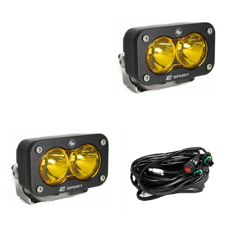 バハデザインズ S2 Sport ブラック LED 補助ライト 2個セット