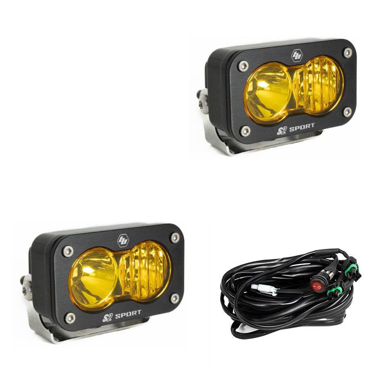 バハデザインズ S2 Sport ブラック LED 補助ライト 2個セット