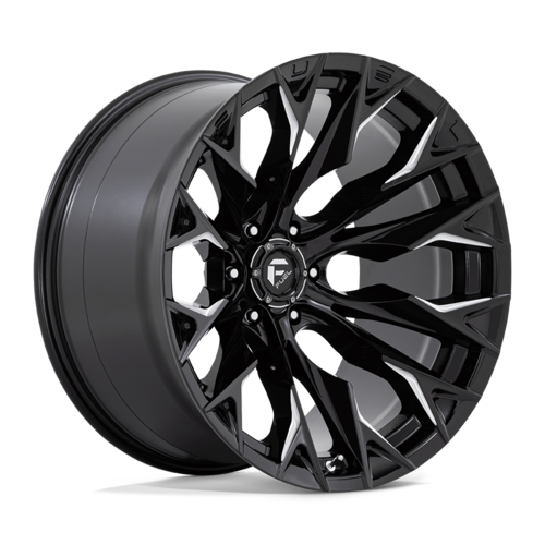 フューエルオフロード D803 FLAME ホイール 22×12 6×135 オフセット -44 NBL