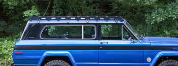 JCR オフロード Wagoneer & Cherokee FSJ ルーフラック