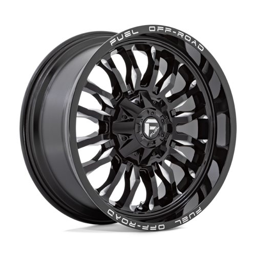 フューエルオフロード D795 ARC ホイール 20x9 8x180 オフセット+1 センターボア124.2mm ブラック