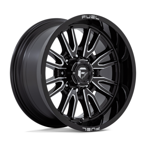 フューエルオフロード D761 CLASH 20x10 8x165.1 オフセット -18 ノーブラックリップ