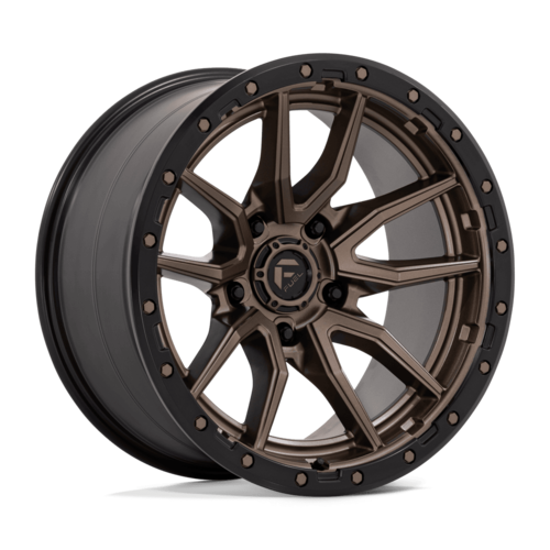 フューエルオフロード D681 REBEL ホイール 20x10 5x127 オフセット -18 マットブラック/ブロンズ