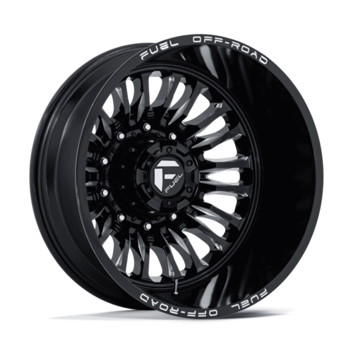 フューエルオフロード D868 ARC DUALLY DRW 22x8.25 10x225 オフセット-201 NBL