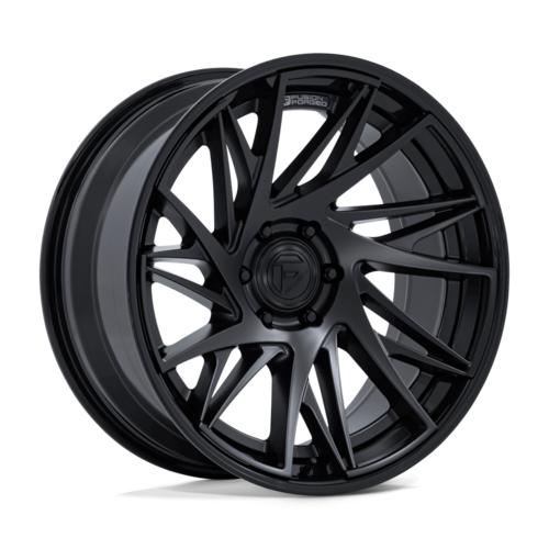 フューエルオフロード FC405 DYNAMO ホイール 22x10 5x127 オフセット -18 マットブラック/グロスブラックリップ