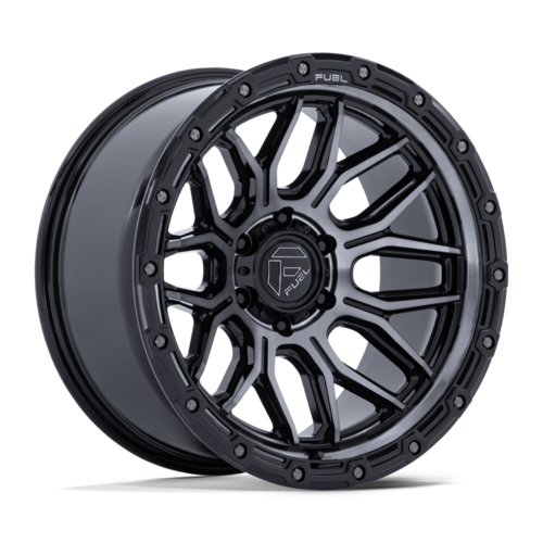 フューエルオフロード FC881 SURGE ホイール 18x9 8x180 オフセット+1 グロスブラック/マシンド