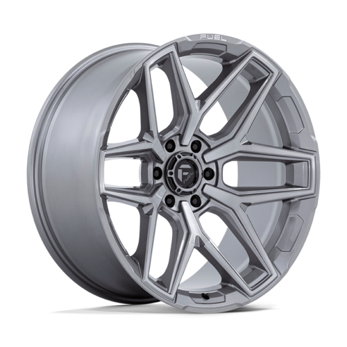フューエルオフロード FLUX ホイール 24x10 6x139.7 オフセット +0 プラチナム