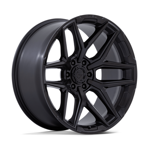 フューエルオフロード FLUX ホイール 24x10 6x139.7 オフセット +0 ブラックアウト