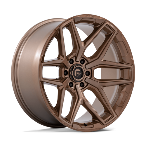 フューエルオフロード FLUX ホイール 24x10 6x139.7 オフセット +0 プラチナム/ブロンズ