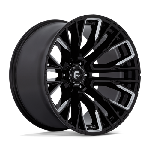 フューエルオフロード D849 REBAR 22x12 6x135 オフセット-44 NBL ホイール