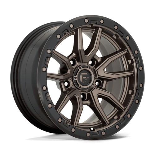 フューエルオフロード D681 REBEL ホイール 18x9 5x127 オフセット -12 マットブラック/ブロンズ