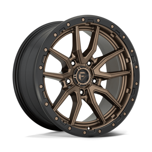 フューエルオフロード D681 REBEL ホイール 20x9 5x139.7 オフセット+1 マットブラック/ブロンズ