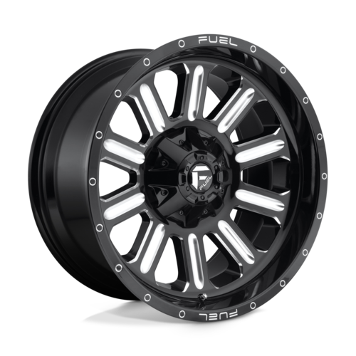 フューエルオフロード D620 HARDLINE ホイール 20x10 8x165.1 オフセット -18 センターボア 125.1 NBL