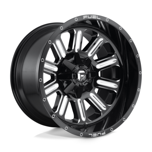 フューエルオフロード D620 HARDLINE ホイール 15×8 5×139.7 オフセット -18 NBL