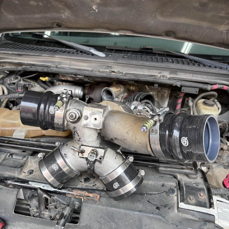S&B ホット&コールドサイドブートキット フォード F250/F350 7.3L Powerstroke 1999.5-2003