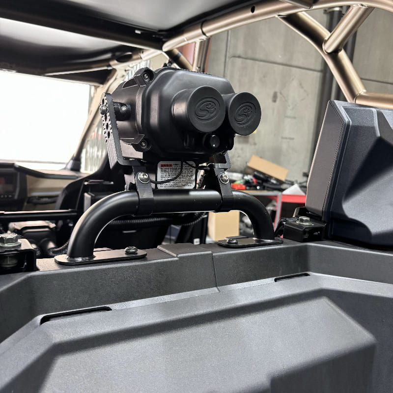 S&B ヘルメットパーティクルセパレーター ロアマウントバーアタッチメント (Polaris RZR 2020-2026)