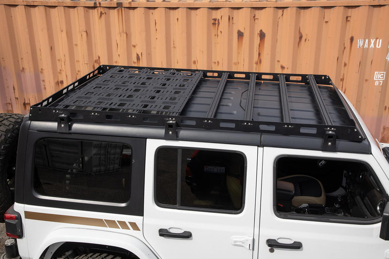 ビクトリー4x4 ルーフラックプラットフォームパネル 35" x 15.5" スチール製 米国製