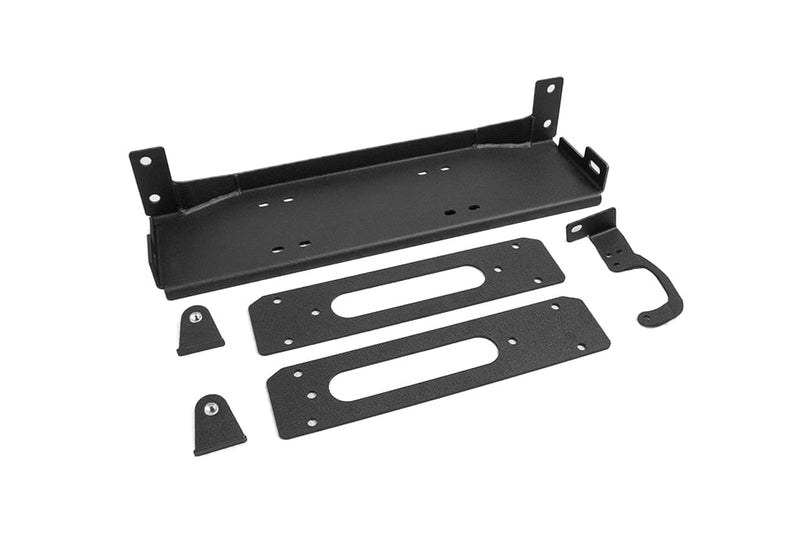 JCR オフロード ジープ ラングラー JK Hardrock Bumper ウインチプレート