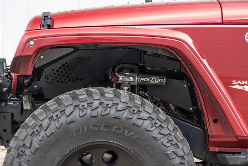 JCR オフロード ジープ ラングラー JK/JKU Falcon Shocks インナーフェンダーキット