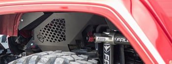 JCR オフロード ジープ ラングラー JK/JKU Falcon Shocks インナーフェンダーキット