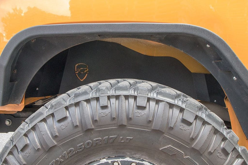 JCR オフロード ジープ ラングラー JK/JKU リアインナーフェンダーキット アルミ製 2007-2018