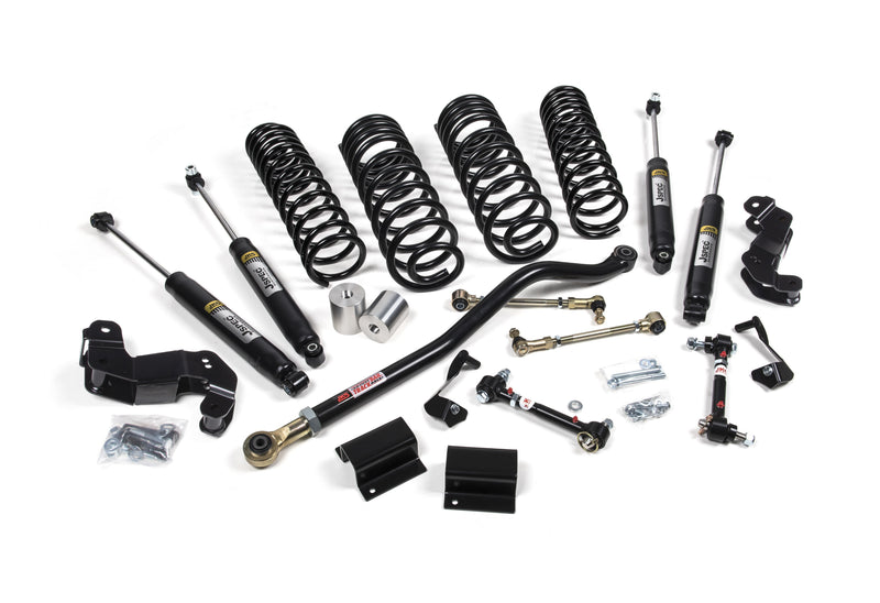 JKS ジープ グラジエーター (JT) 4WD J-Kontrol サスペンションリフトキット 3-3.5インチ / J-Spec ショック付き