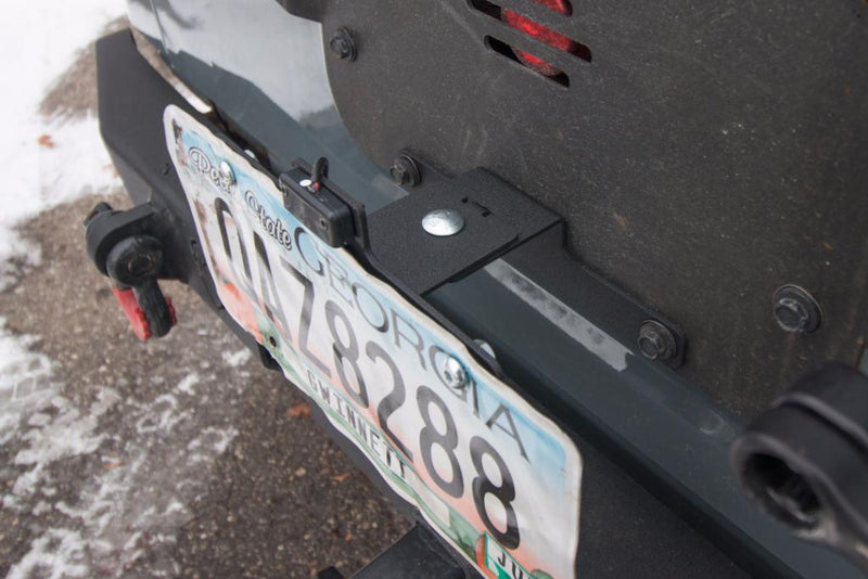 JCR オフロード Trailgate Plate ガスカンホルダー (ジープ ラングラー JK)