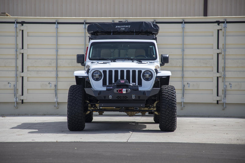 JCR オフロード Crusader ミッドワイドフロントウインチバンパー ジープ ラングラー JK/JL・グラジエーター JT