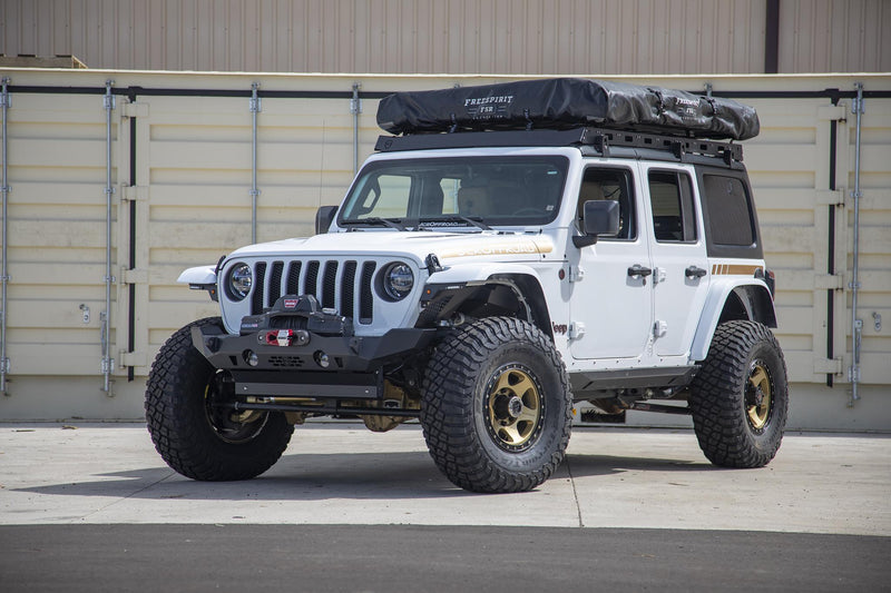JCR オフロード Crusader ミッドワイドフロントウインチバンパー ジープ ラングラー JK/JL・グラジエーター JT