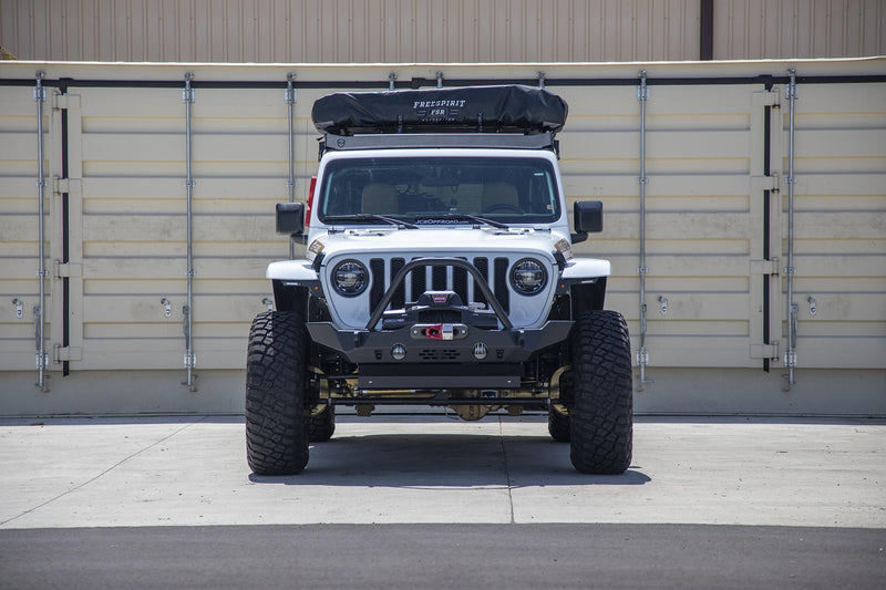 JCR オフロード Crusader ミッドワイドフロントウインチバンパー ジープ ラングラー JK/JL・グラジエーター JT
