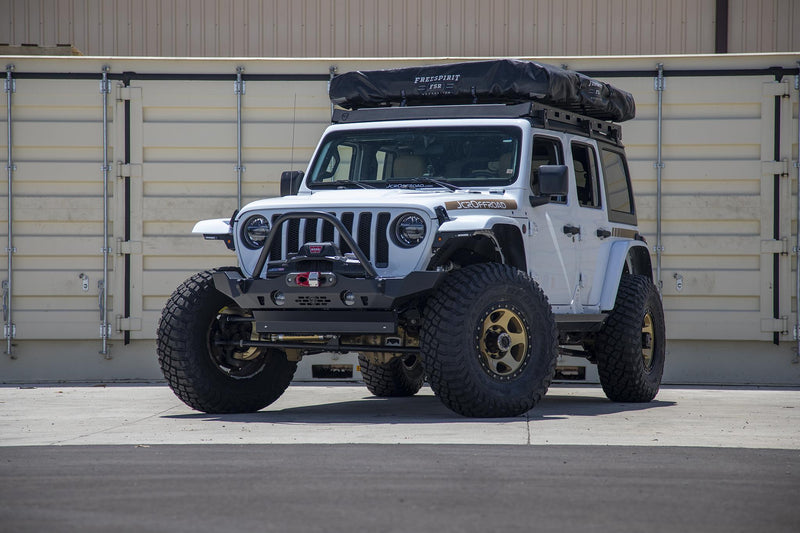 JCR オフロード Crusader ミッドワイドフロントウインチバンパー ジープ ラングラー JK/JL・グラジエーター JT