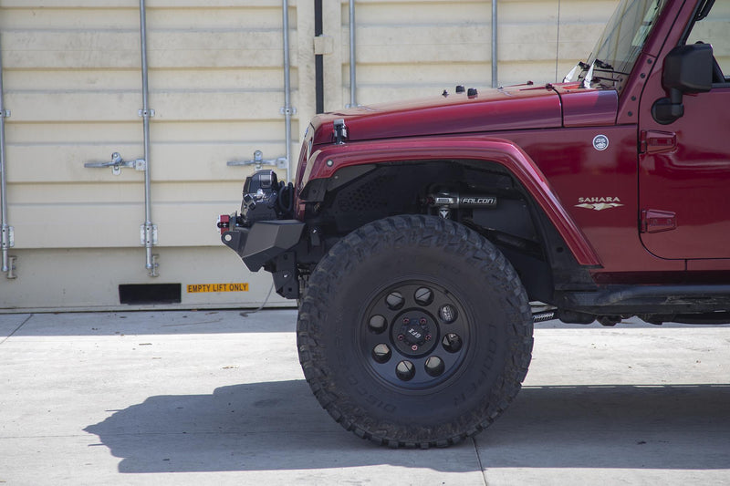 JCR オフロード Crusader ミッドワイドフロントウインチバンパー ジープ ラングラー JK/JL・グラジエーター JT