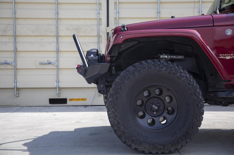 JCR オフロード Crusader ミッドワイドフロントウインチバンパー ジープ ラングラー JK/JL・グラジエーター JT