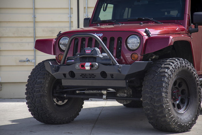 JCR オフロード Crusader ミッドワイドフロントウインチバンパー ジープ ラングラー JK/JL・グラジエーター JT