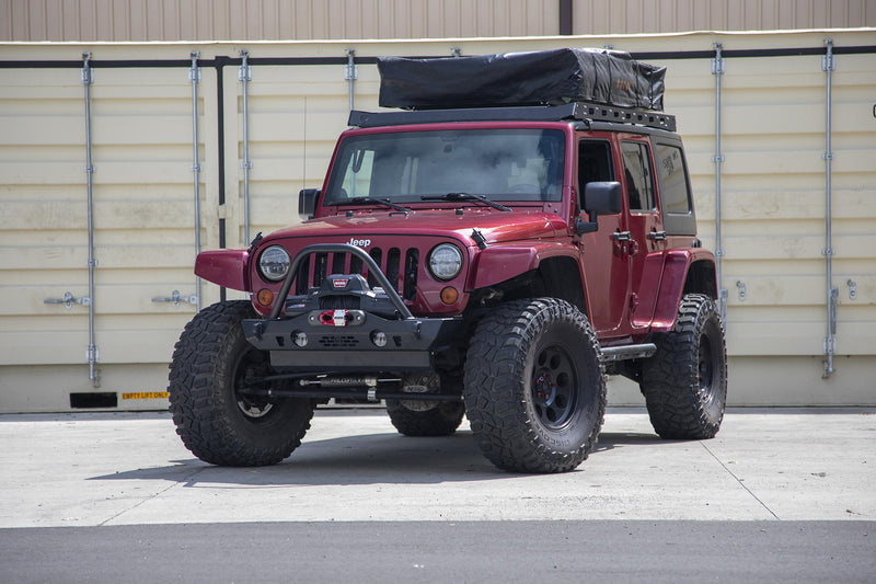 JCR オフロード フロント Mauler ウインチバンパー ジープ ラングラー JK/JL・グラジエーター JT