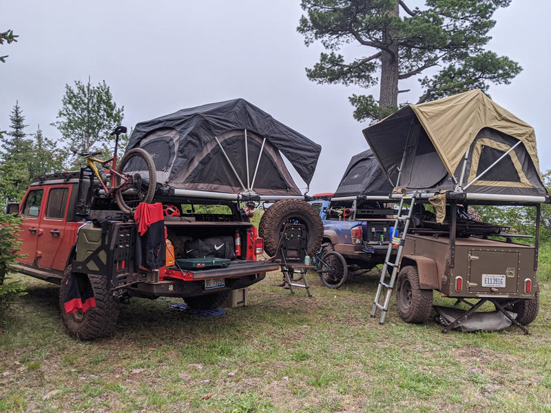 JCR オフロード Adventure Carrier フォールダウンテーブル