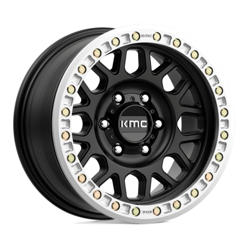KMC KM234 GRENADE DESERT BEADLOCK 17×8.5 6×135 オフセット0 サテンブラック