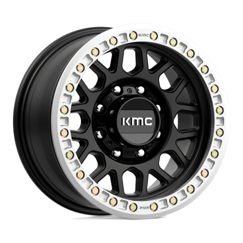 KMC KM234 GRENADE DESERT BEADLOCK 17×8.5 8×165.1 オフセット±0 サテンブラック