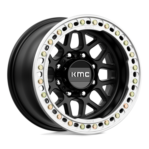 KMC KM235 GRENADE CRAWL BEADLOCK 17×9 8×165.1 オフセット -38 サテンブラック