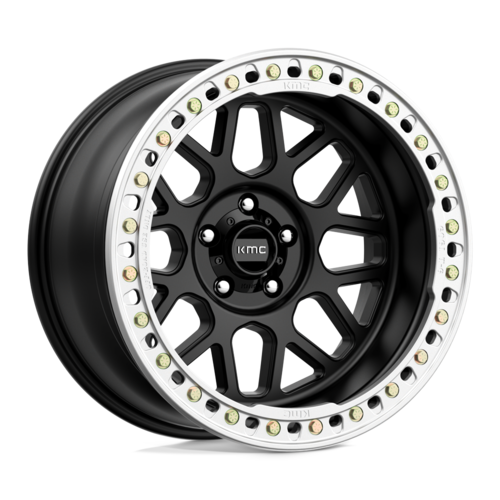KMC KM235 GRENADE CRAWL BEADLOCK 20×10 5×127 オフセット-48 サテンブラック
